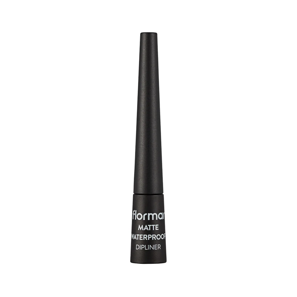 Tus Matte Waterproof 01 Black, 2.5ml, Flormar