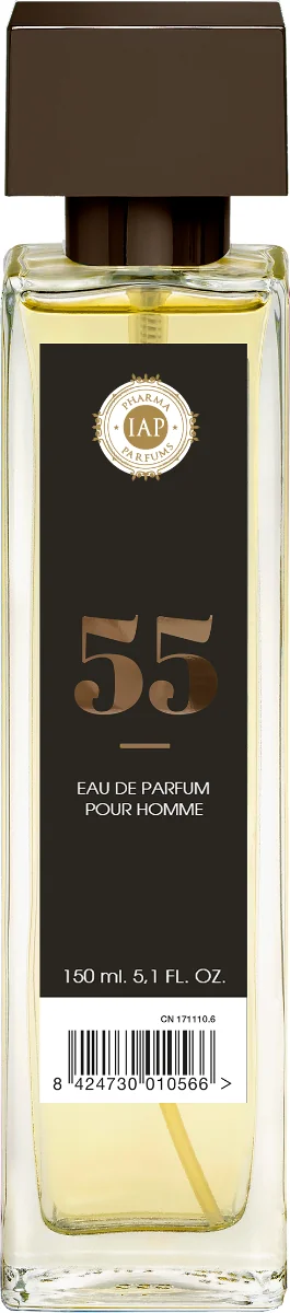Apa de parfum pentru barbati Nr. 55, 150ml, IAP Pharma