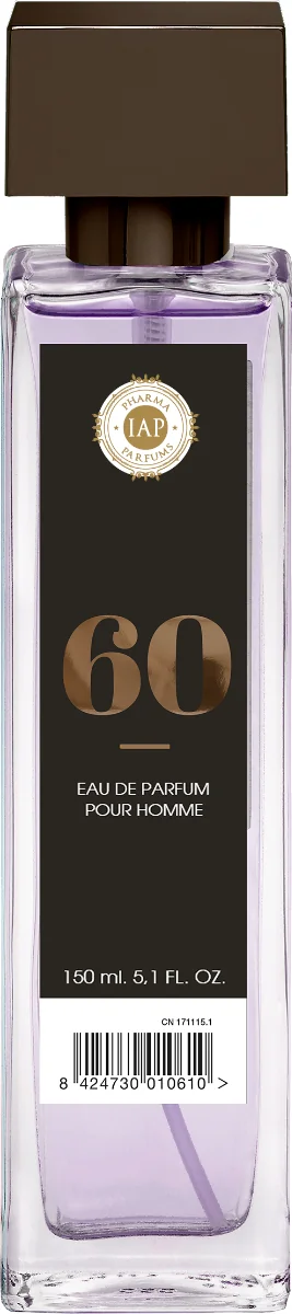 Apa de parfum pentru barbati Nr. 60, 150ml, IAP Pharma