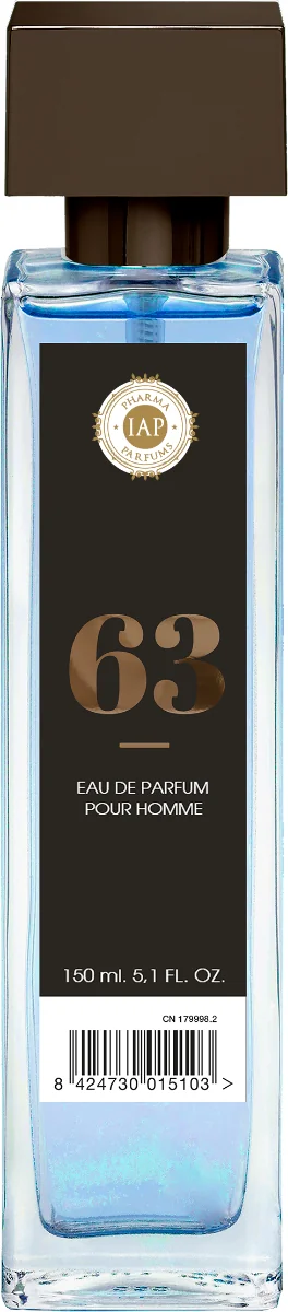 Apa de parfum pentru barbati Nr. 63, 150ml, IAP Pharma