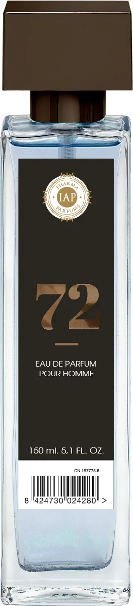 Apa de parfum pentru barbati Nr. 72, 150ml, IAP Pharma