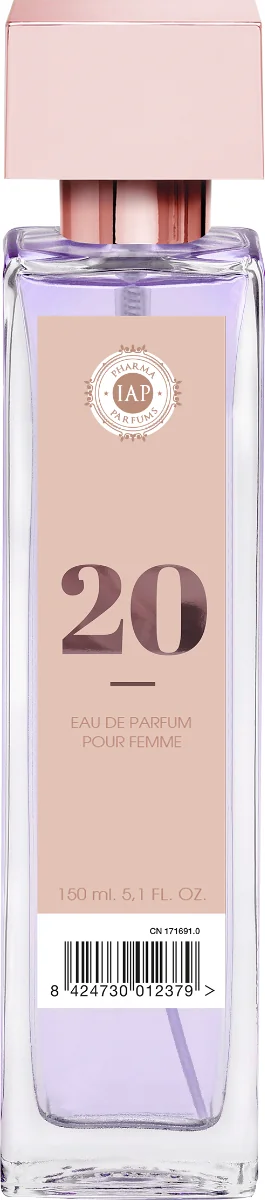 Apa de parfum pentru femei Nr. 20, 150ml, IAP Pharma