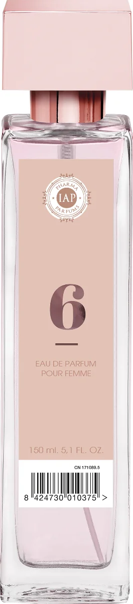 Apa de parfum pentru femei Nr. 6, 150ml, IAP Pharma