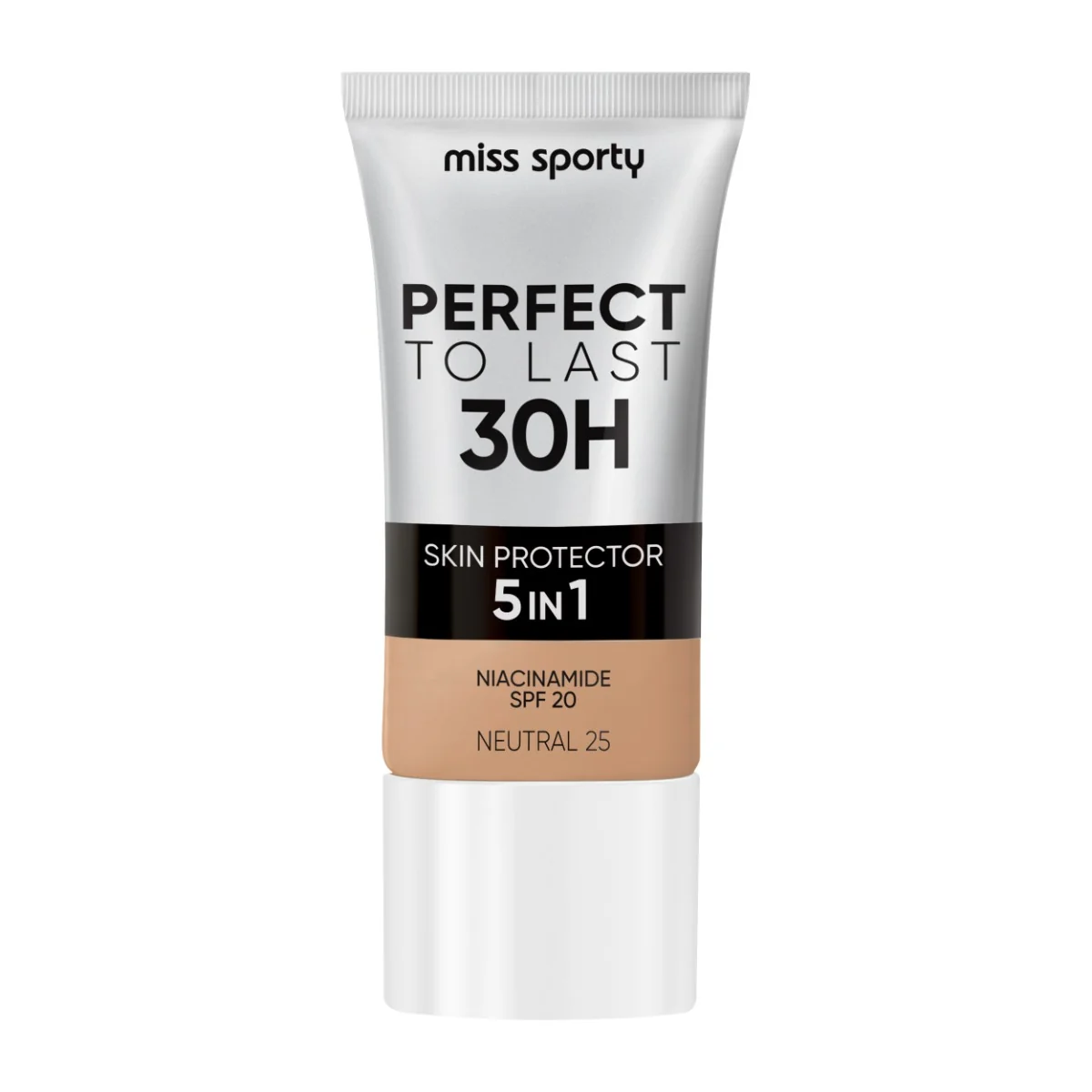 Fond de ten Perfect To Last 30H 25 Neutral, 22ml, Miss Sporty