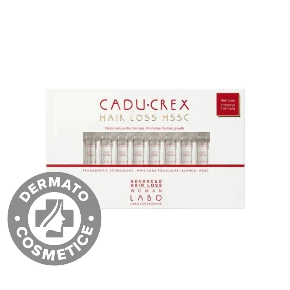Tratament impotriva caderii avansate a parului pentru femei Cadu Crex, 40 fiole, Labo