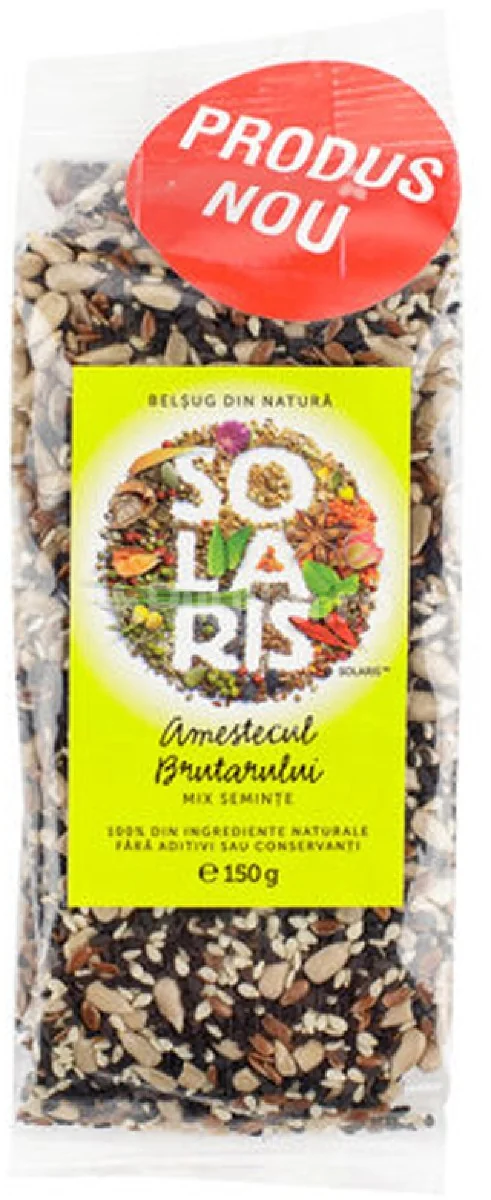 Mix de Seminte - Amestecul Brutarului, 150g, Solaris