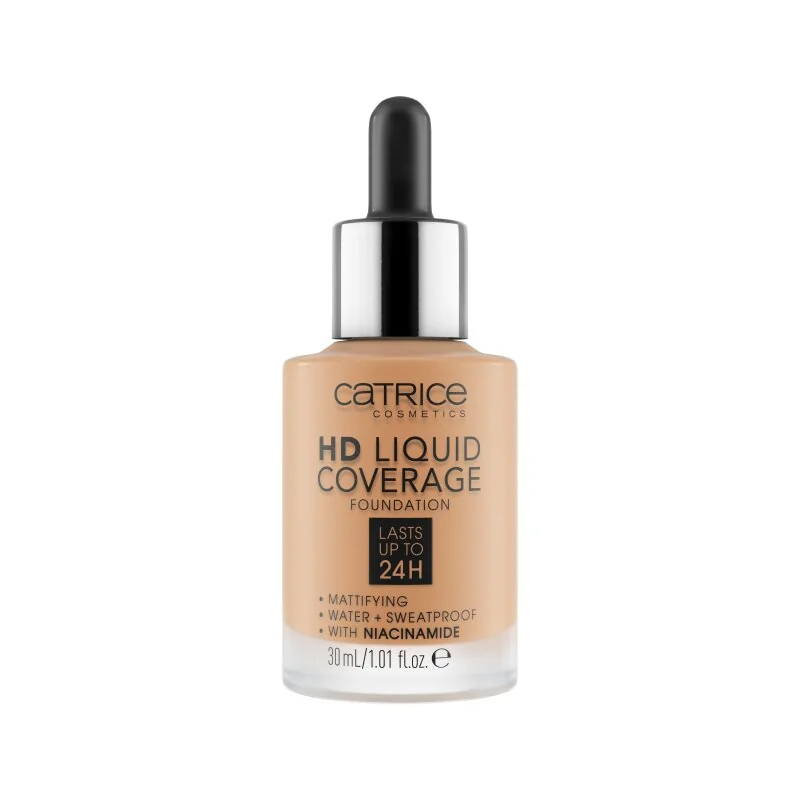 Fond de ten HD Liquid Coverage Foundation 046, 30ml, Catrice