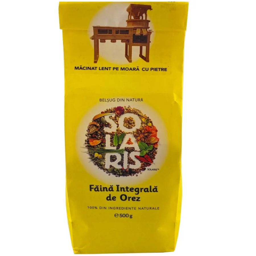 Faina Integrala De Orez, 500g, Solaris