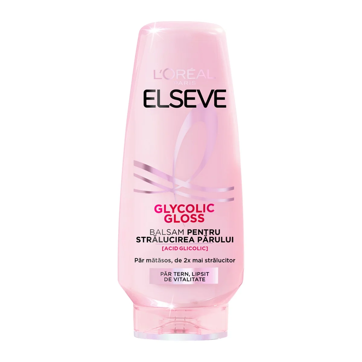 Balsam pentru stralucirea parului Glycolic Gloss, 200 ml, Elseve