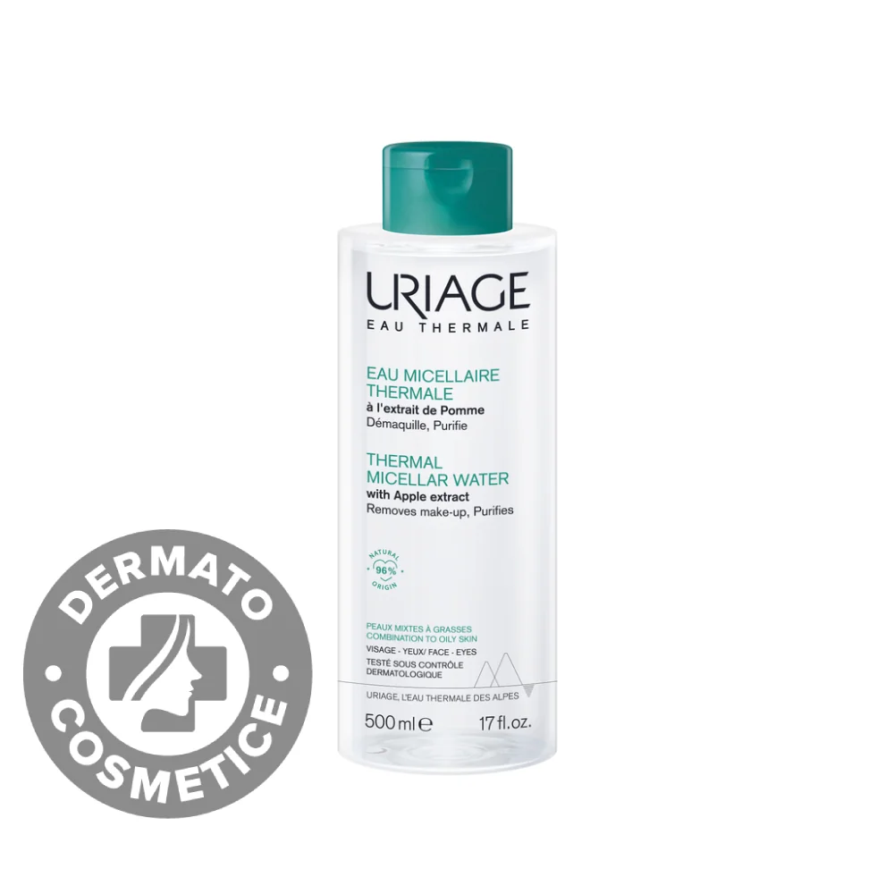 Apa Termala Micelara Pentru Ten Gras, 500ml, Uriage