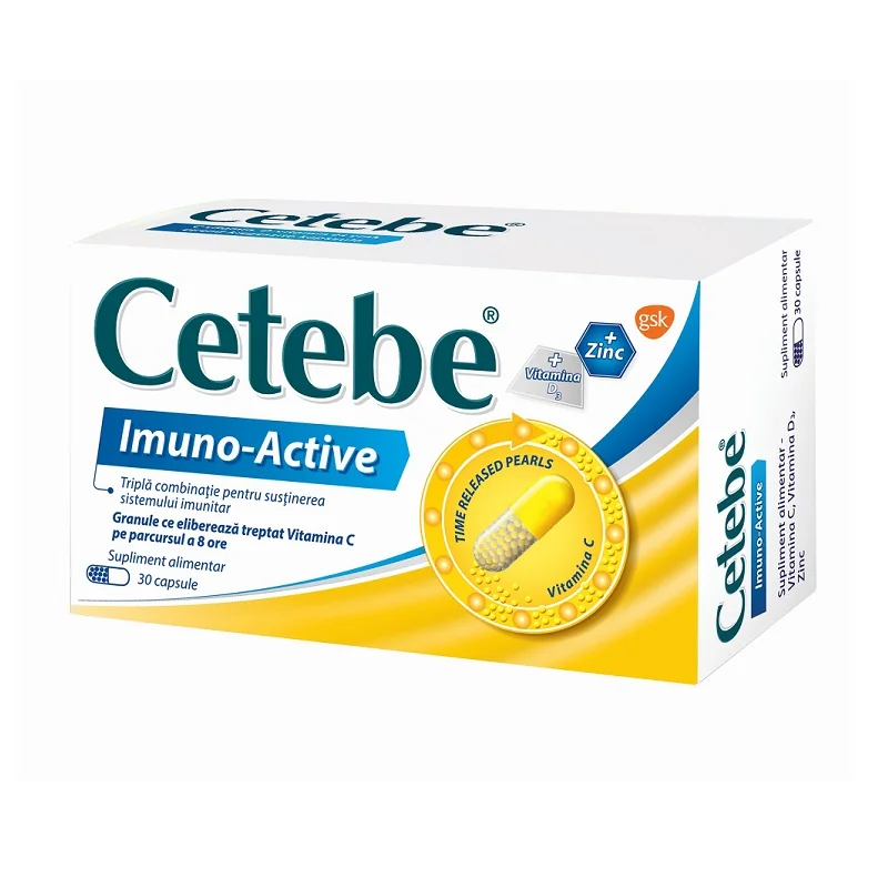 Cetebe Imuno-Active, 30 Capsule, Stada