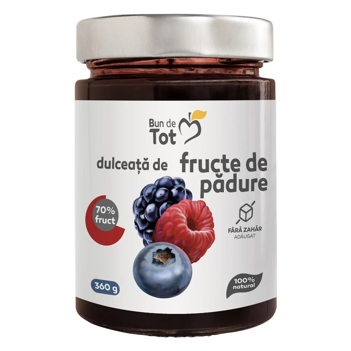 Dulceata Din Fructe De Padure, 360 g, Dacia Plant