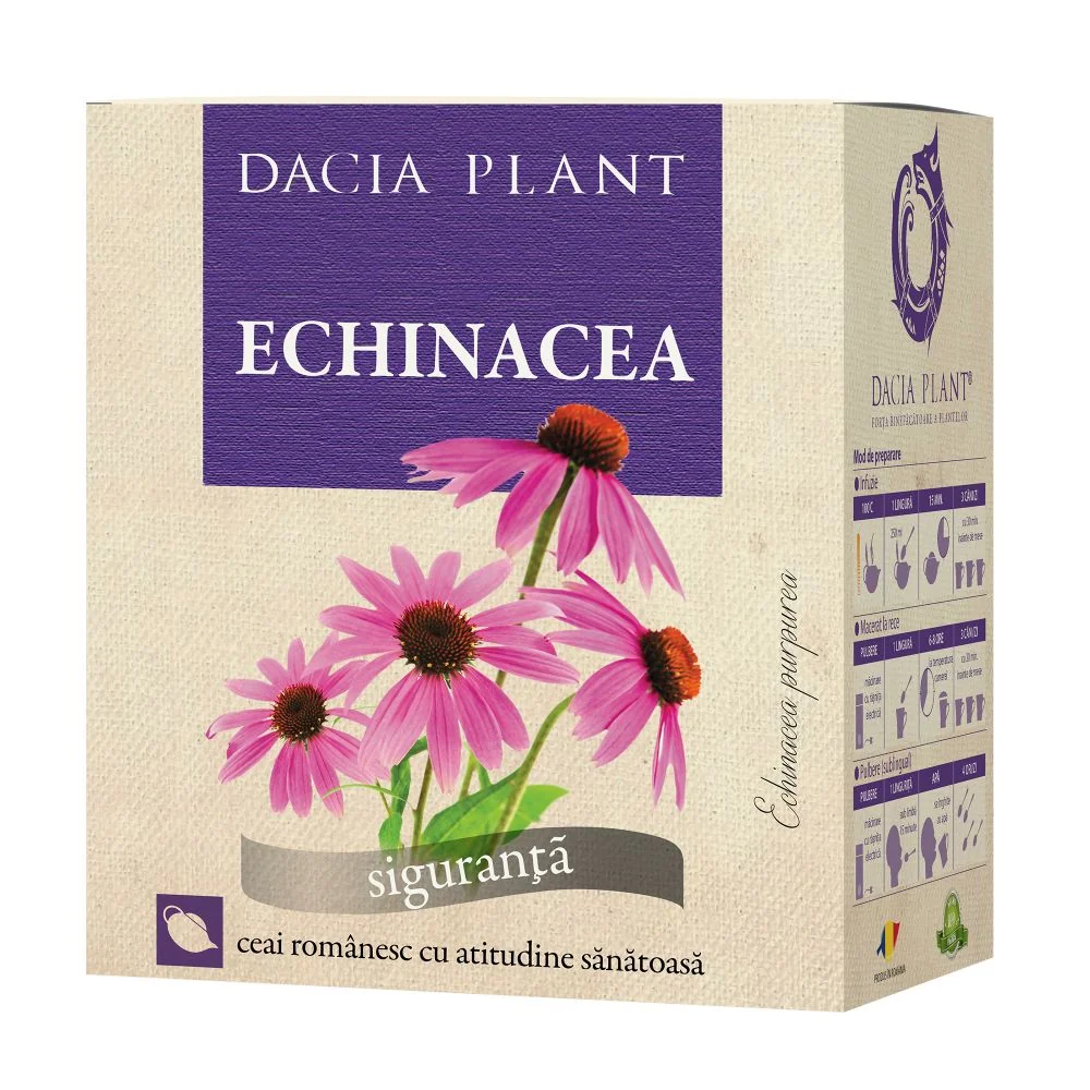 Ceai De Echinacea, 50g, Dacia Plant