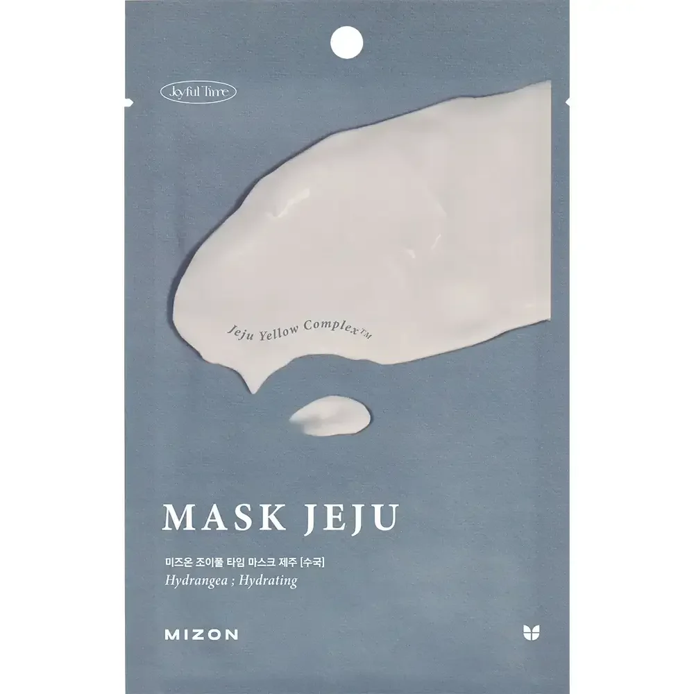 Masca de fata cu extract de hortensie Joyful Time, 23g, Mizon