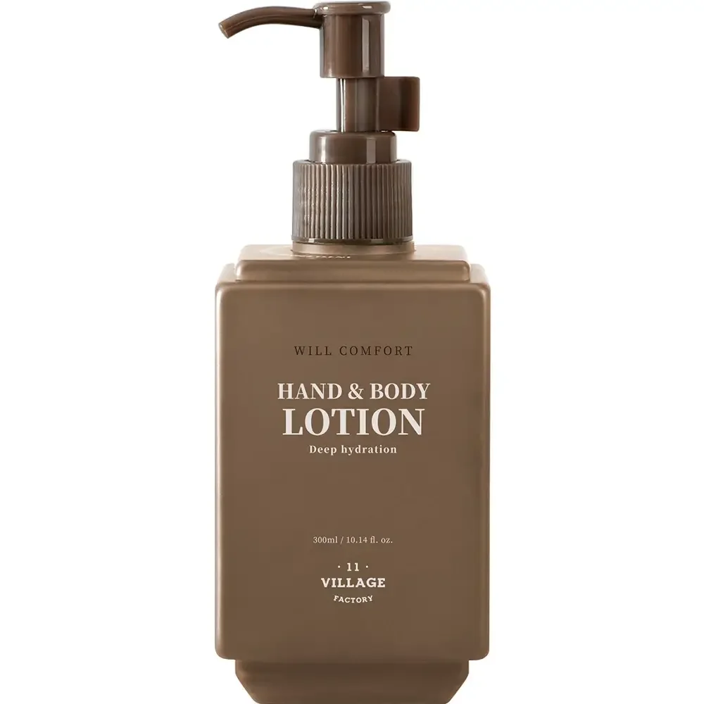 Lotiune de corp si maini intens nutritiva Will Comfort, 300ml, Village 11 Factory