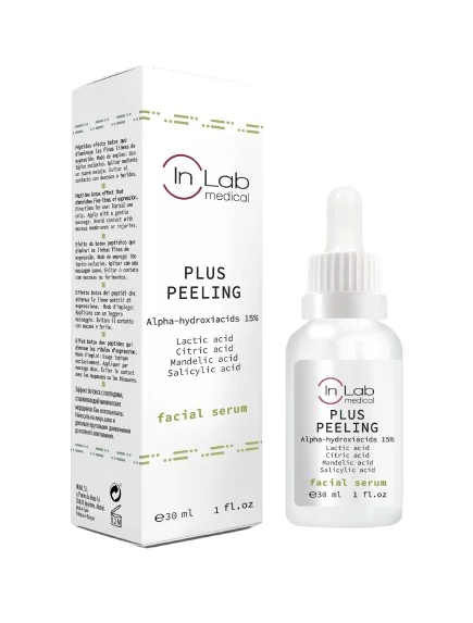 Ser pentru fata concentrat Plus Peeling, 30ml, InLab Medical