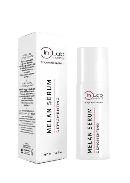 Ser pentru fata depigmentant Melan, 50ml, InLab Medical