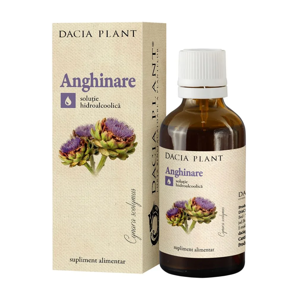 Tinctura De Anghinare, 50ml, Dacia Plant