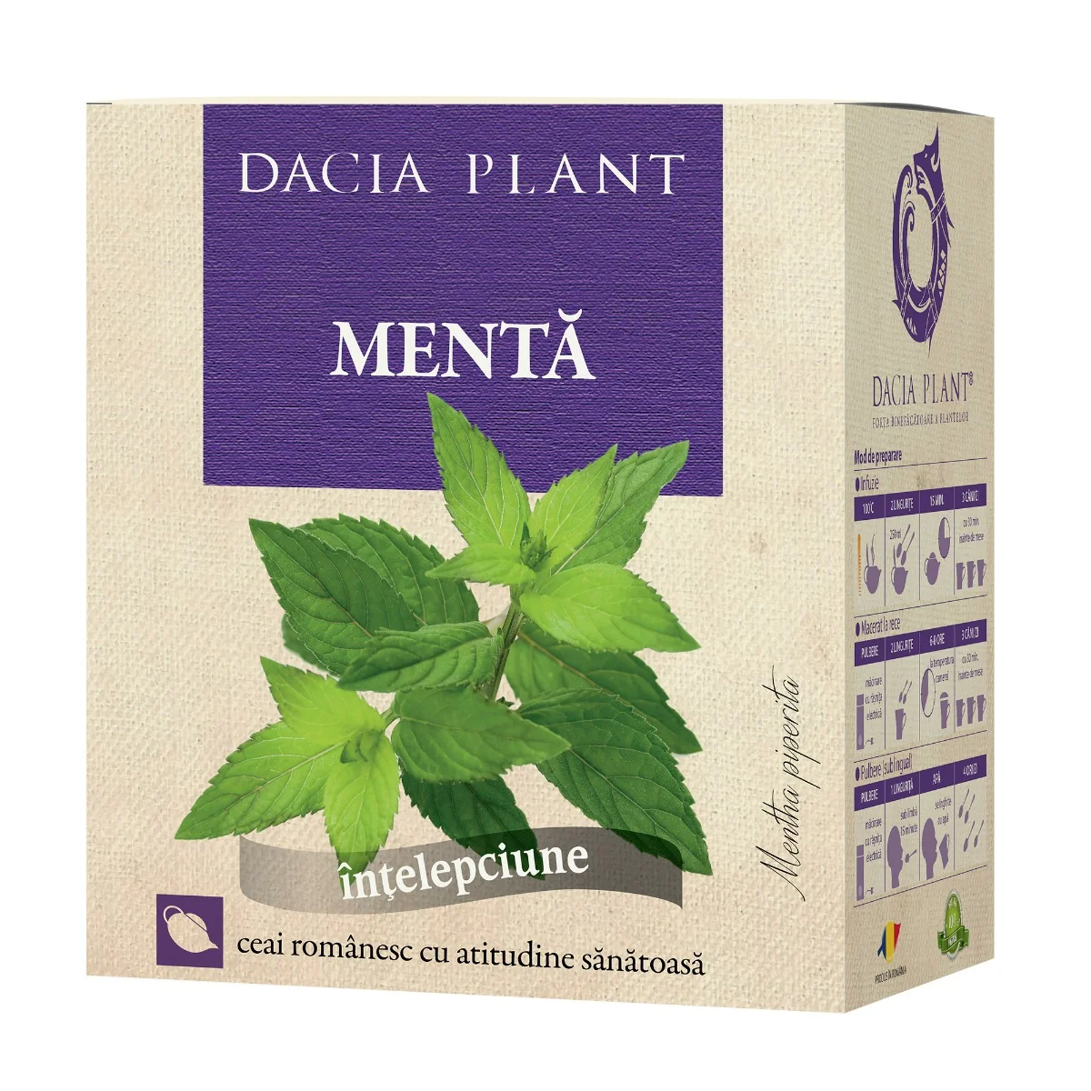Ceai De Menta, 50g, Dacia Plant