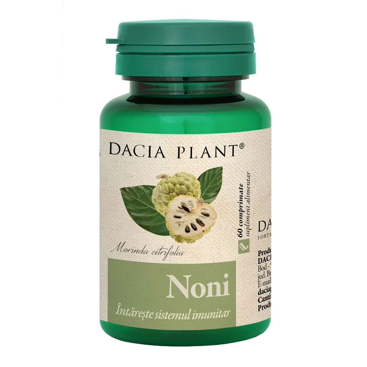 Noni, 60 Comprimate, Dacia Plant