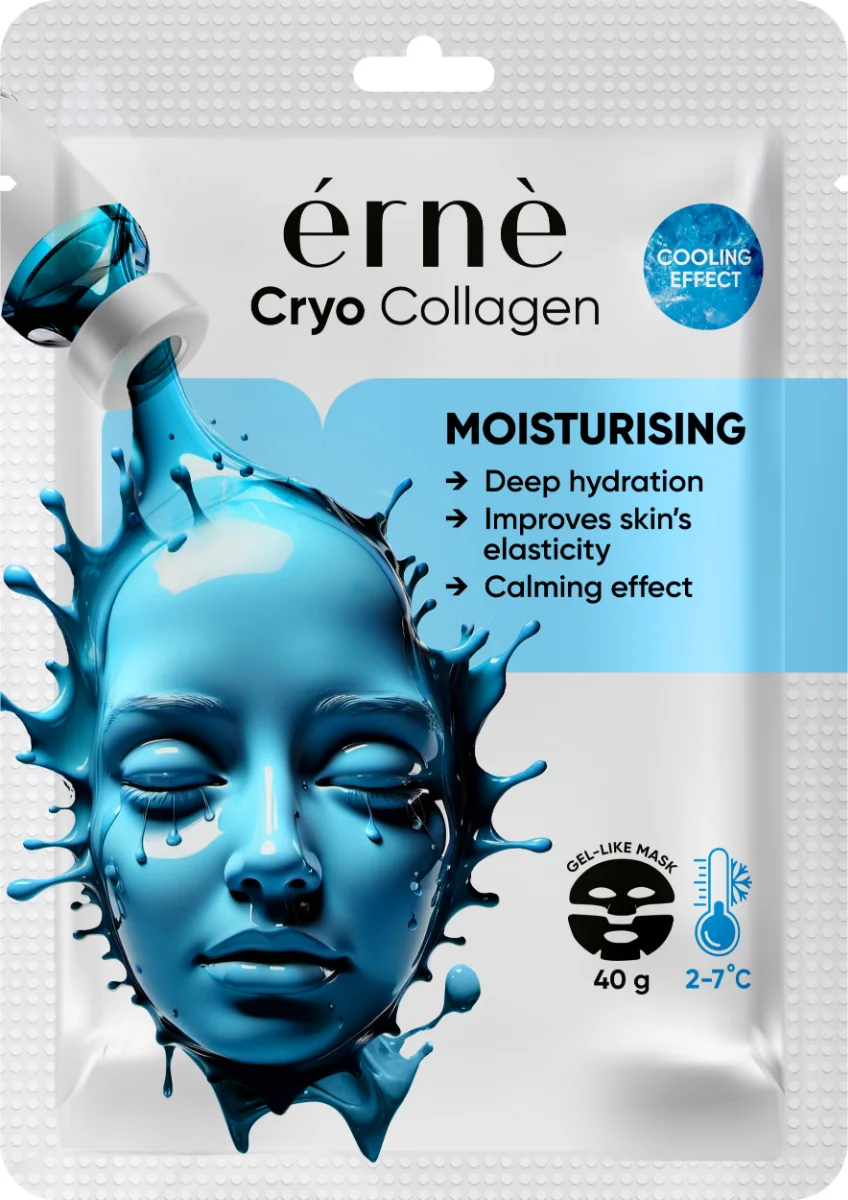 Masca hidratanta de fata cu Colagen Cryo, 50g, Erne
