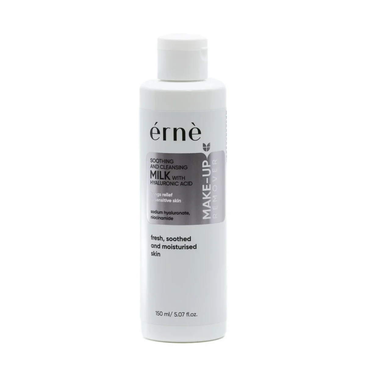 Lapte demachiant pentru piele sensibila cu Acid Hialuronic, 150ml, Erne