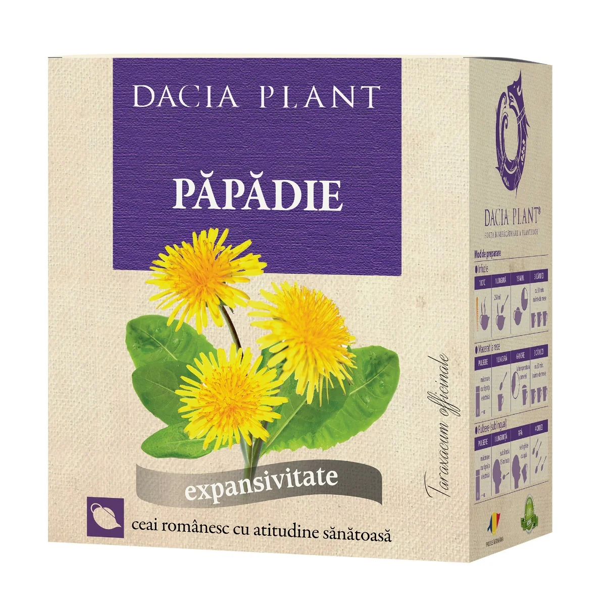 Ceai De Papadie, 50g, Dacia Plant