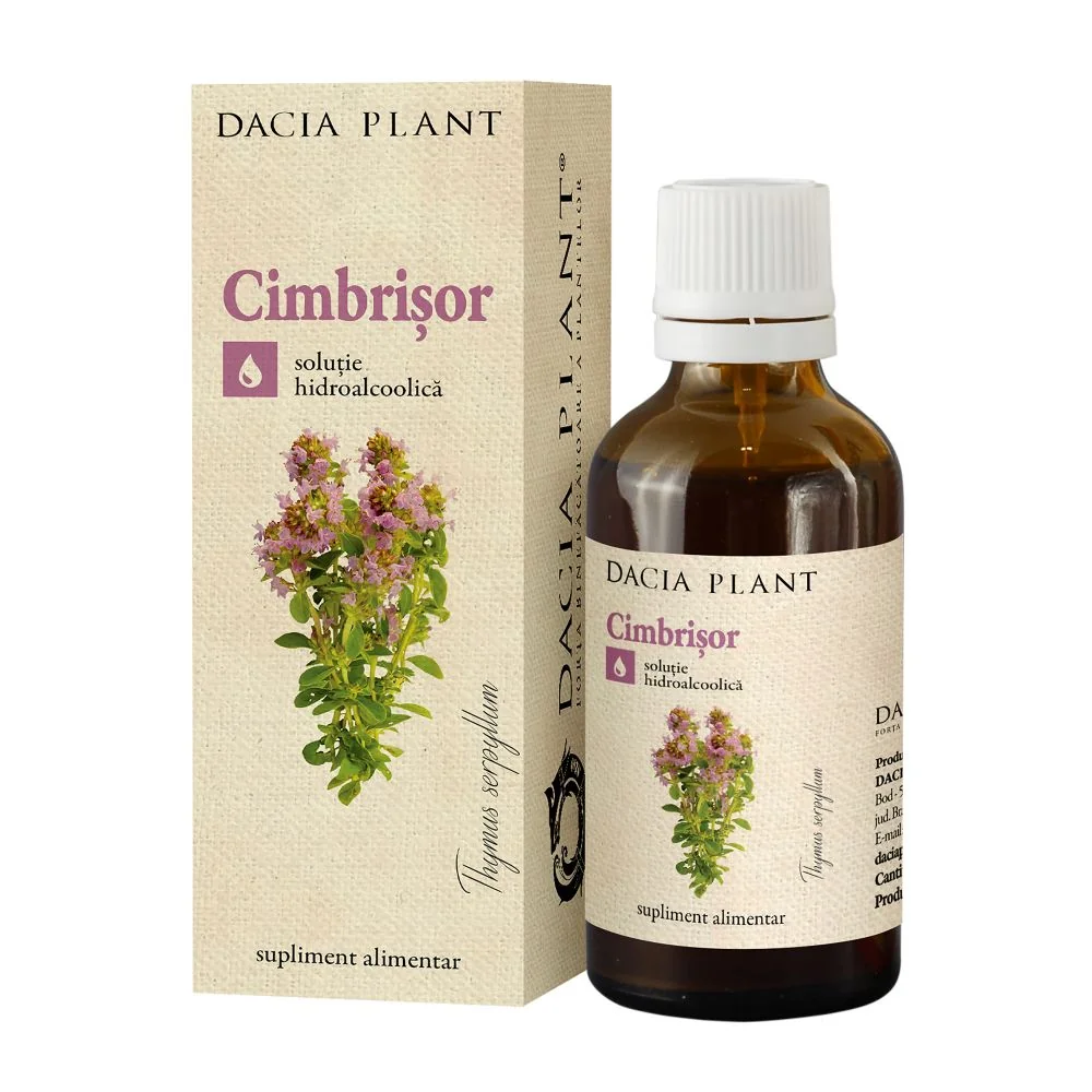 Tinctura De Cimbrisor, 50ml, Dacia Plant