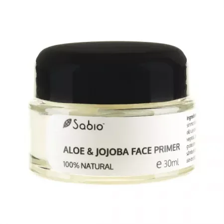 Baza de machiaj cu Aloe vera si Ulei de jojoba, 30ml, Sabio