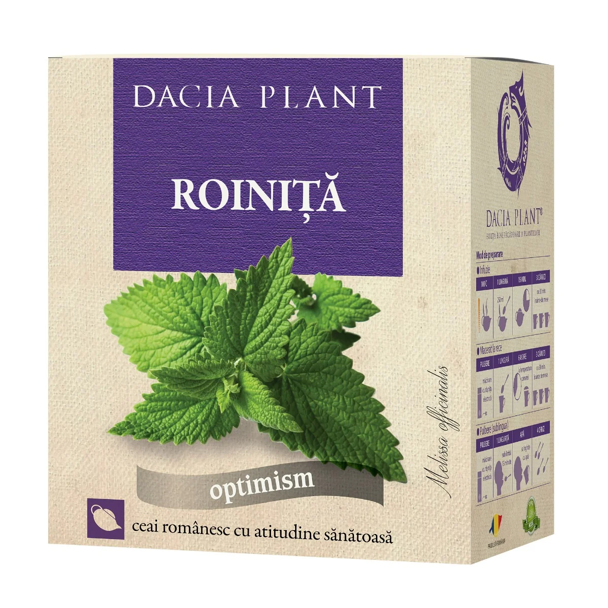 Ceai De Roinita, 50g, Dacia Plant