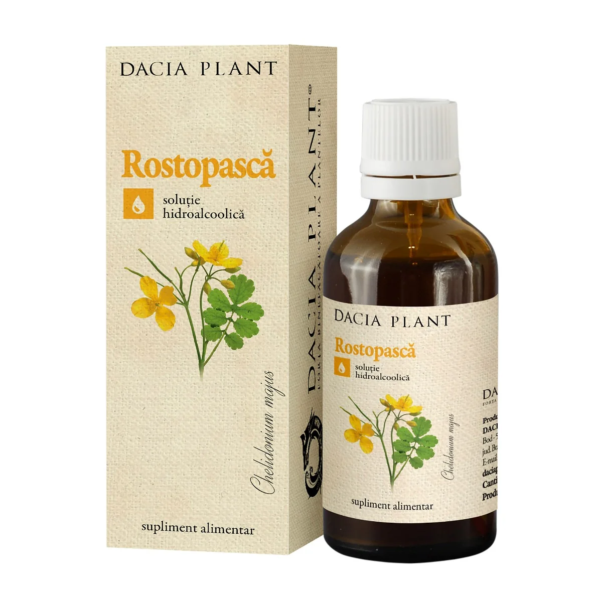 Tinctura De Rostopasca, 50ml, Dacia Plant