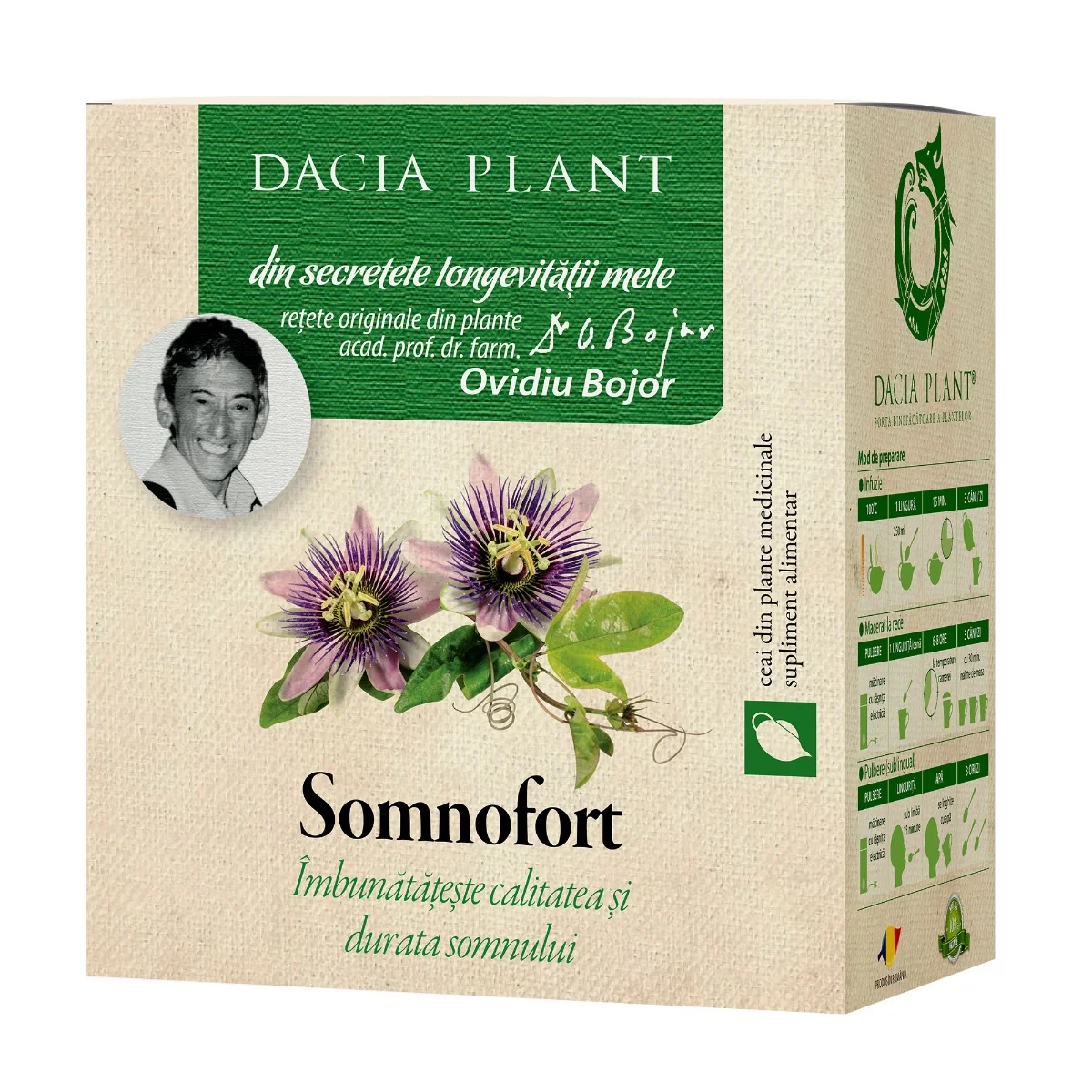 Ceai Somnofort, 50g, Dacia Plant