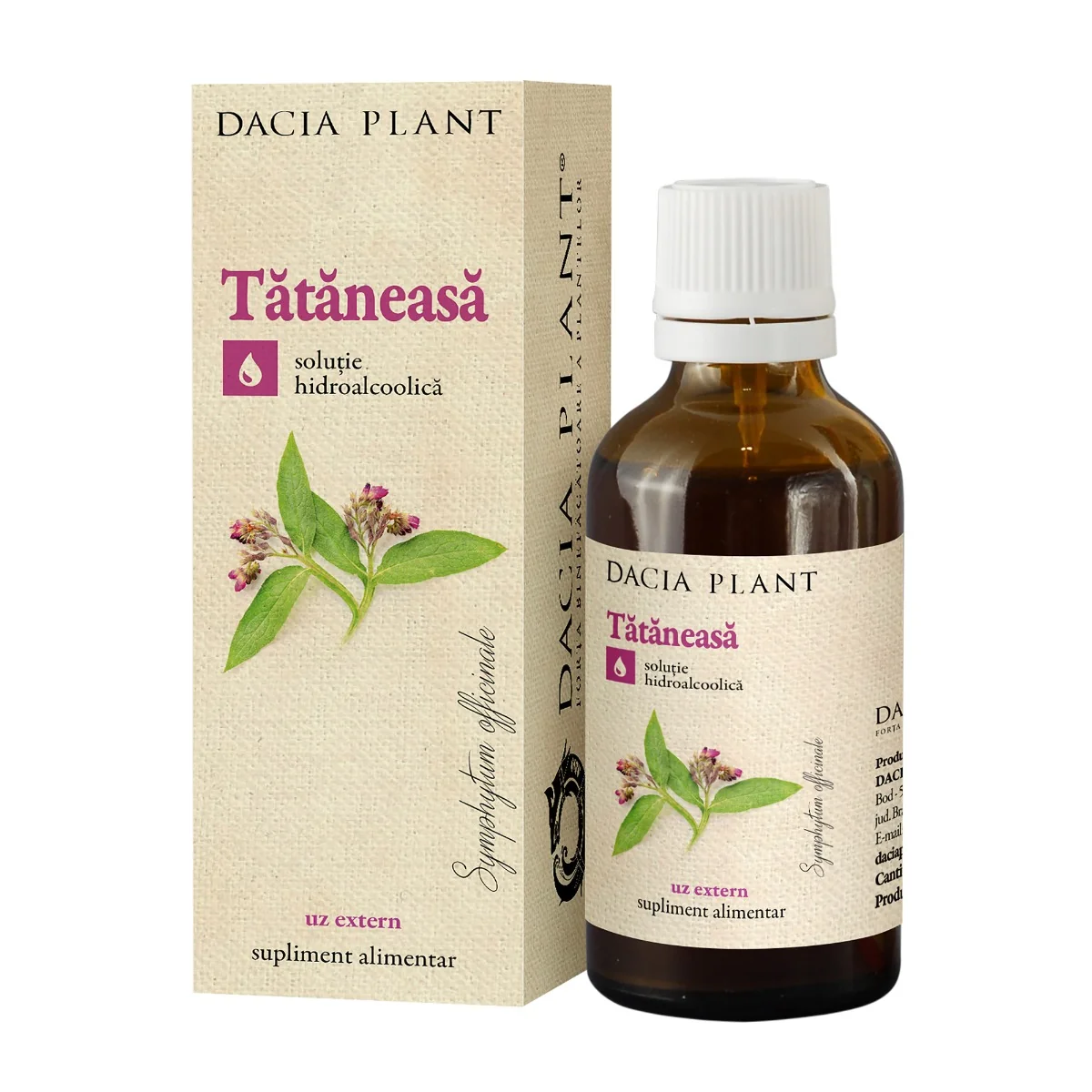 Tinctura De Tataneasa, 50ml, Dacia Plant