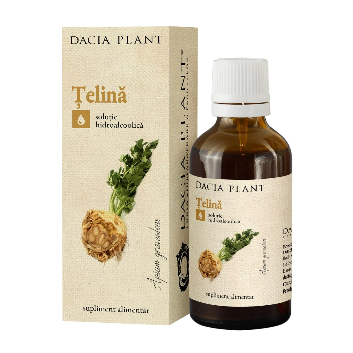 Tinctura De Telina, 50ml, Dacia Plant