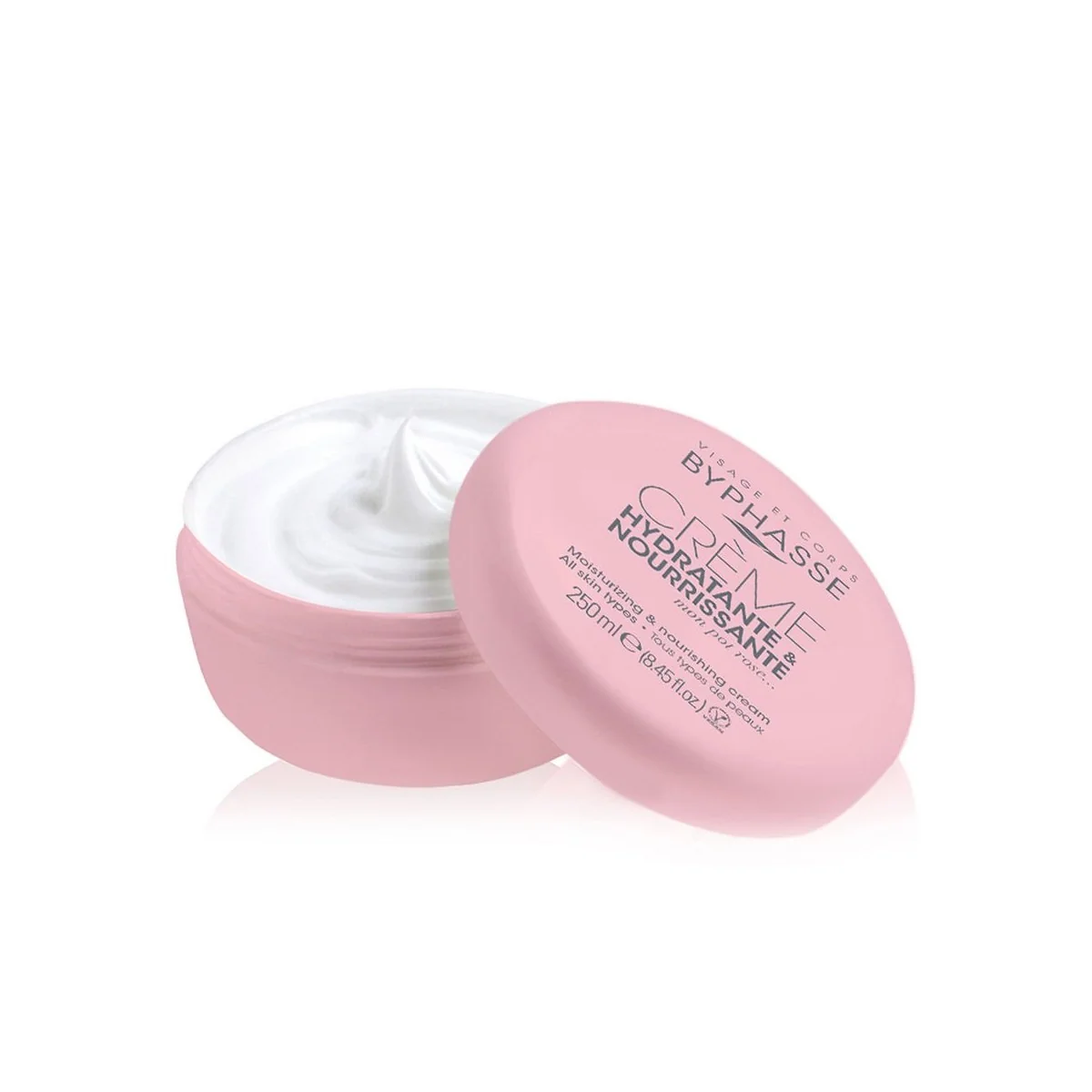 Crema de fata si corp hidratanta si hranitoare pentru toate tipurile de piele, 250ml, Byphasse