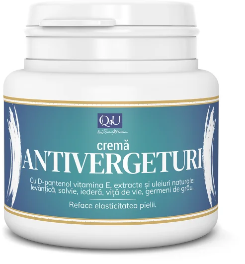 Crema Antivergeturi Q4U, 500 ml, Tis Farmaceutic