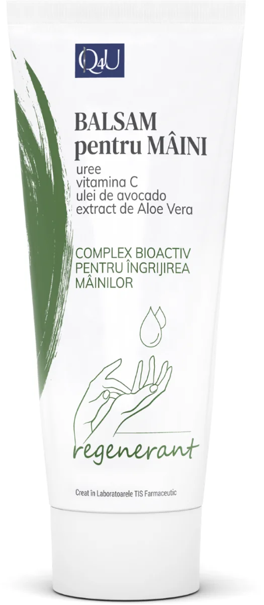 Balsam Pentru Maini Q4U, 100ml, Tis Farmaceutic