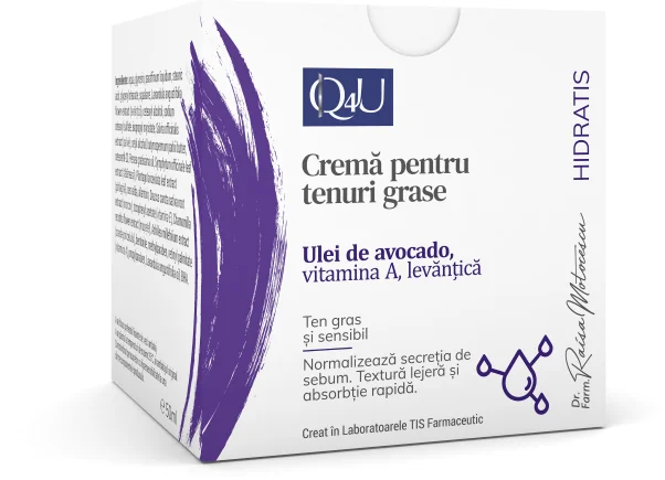 Crema Cu Levantica Pentru Tenuri Grase, 50ml, Tis Farmaceutic