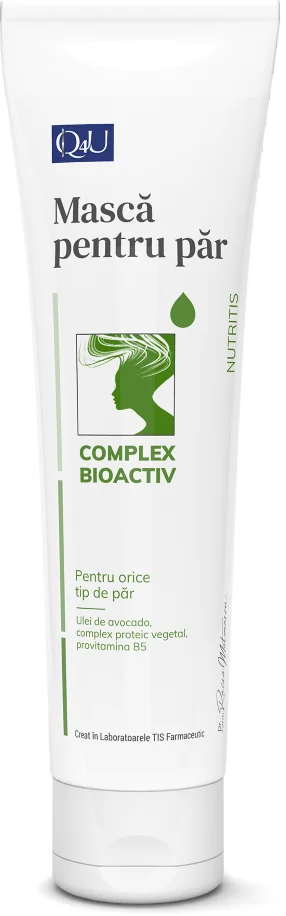 Masca Pentru Par Q4U, 150ml, Tis Farmaceutic
