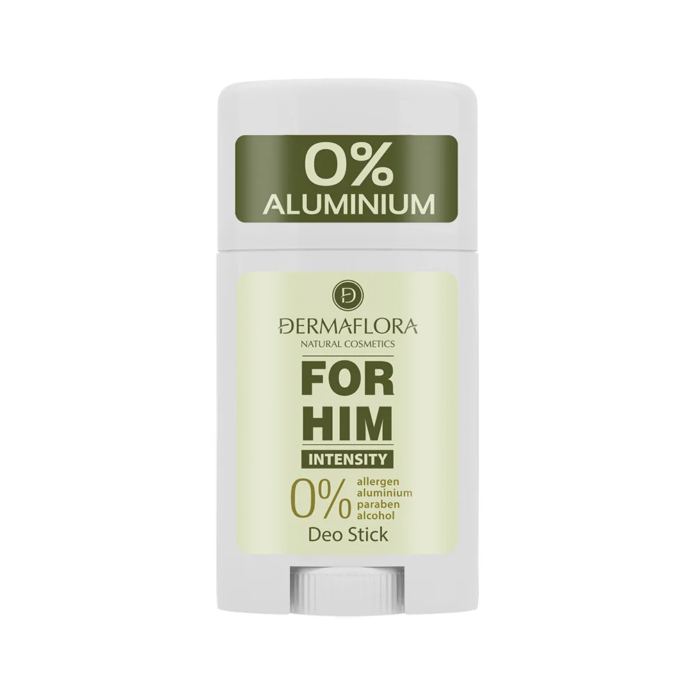 Deodorant stick pentru barbati 0% aluminiu Intensity, 50ml, Dermaflora