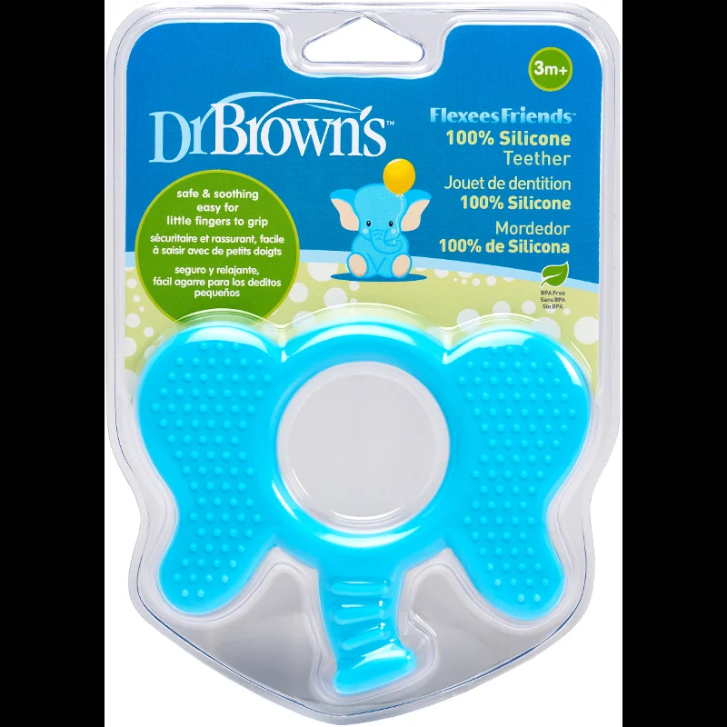 Jucarie De Dentitie In Forma De Elefant, 1 Bucata, Dr. Brown's