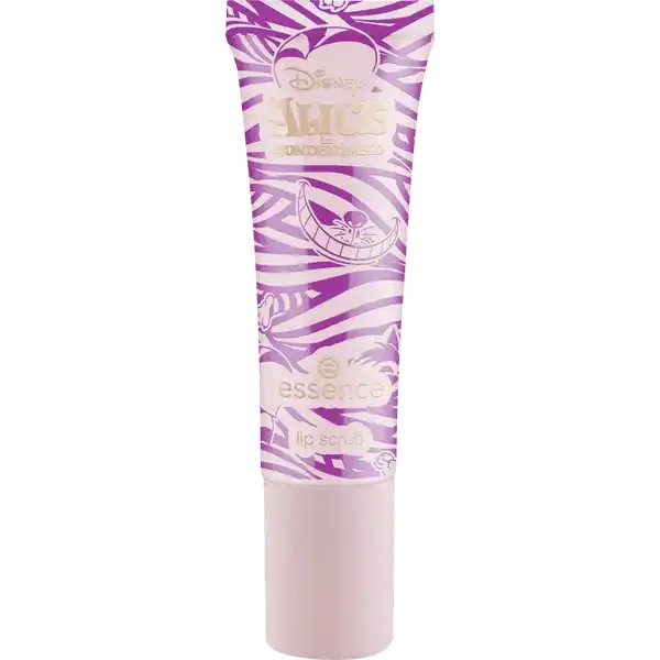 Scrub de buze Disney Alice in Wonderland 01 Smirk & Smile, 10ml, Essence
