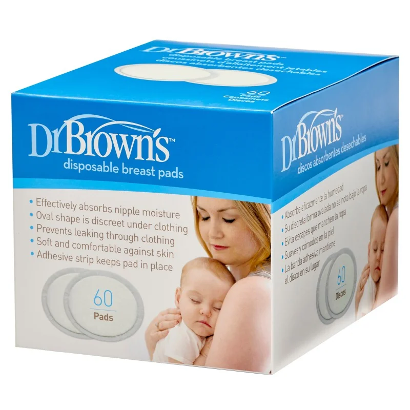 Dischete Pentru San De Unica Folosinta, 60 Bucati, Dr. Brown's