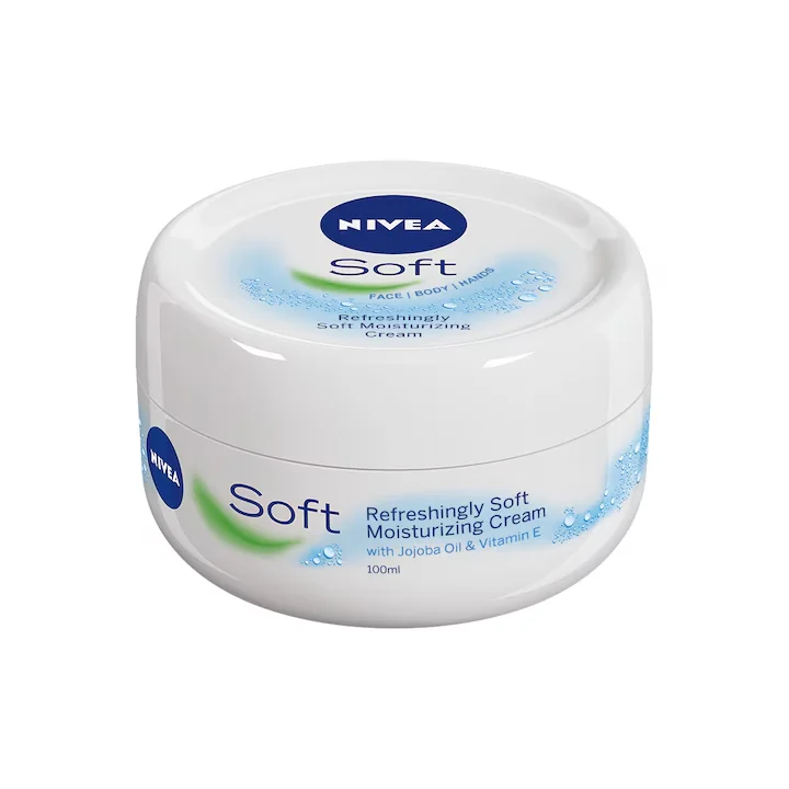 Crema de corp Soft, 100ml, Nivea