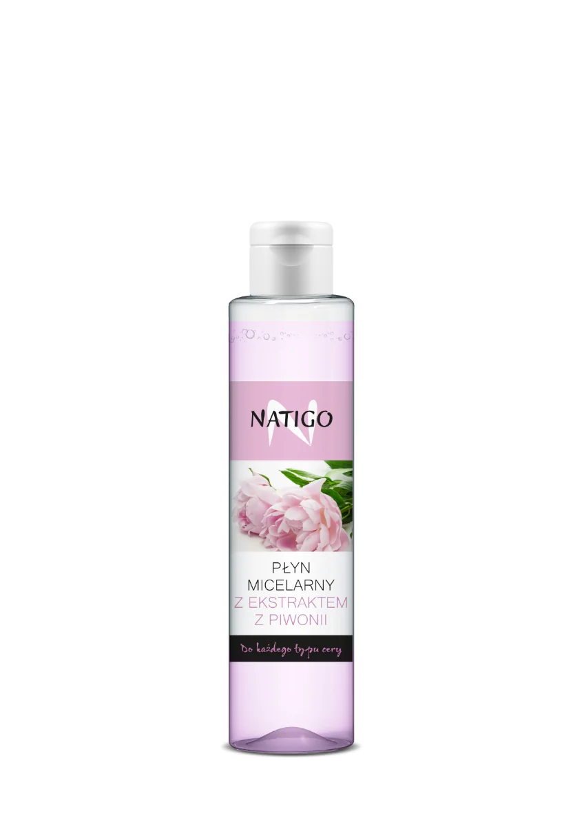 Apa micelara cu extract de bujor, 250ml, Natigo