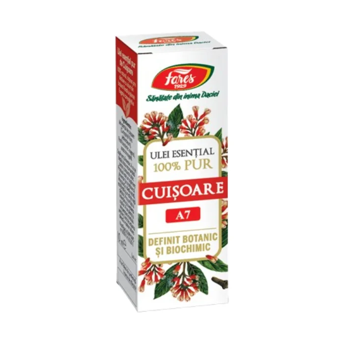 Ulei Esential De Cuisoare, 10ml, Fares