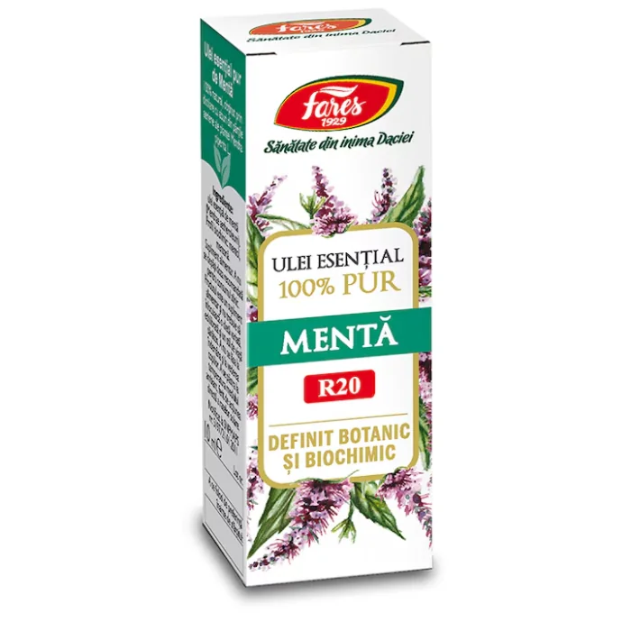 Ulei Esential De Menta R20, 10ml, Fares