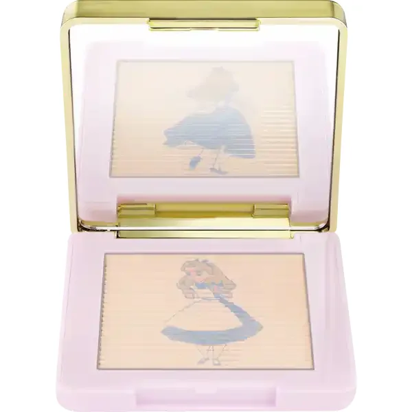 Pudra compacta iluminatoare C01 Slightly Confused Disney Alice in Wonderland, 6.3g, Catrice