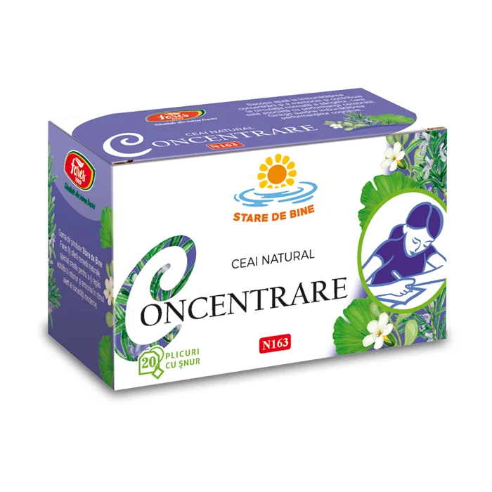 Ceai Concentrare, 20 Plicuri, Fares