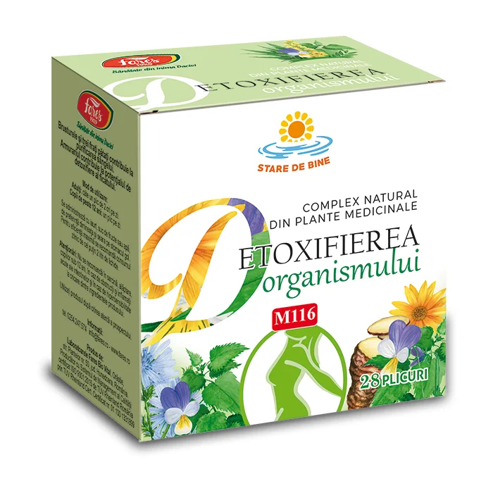 Detoxifierea Organismului M116, 28 Plicuri, Fares
